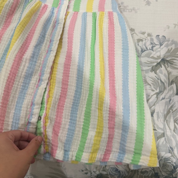 Angel Dear Ric Rac Stripe Dress - Picture 4 of 10